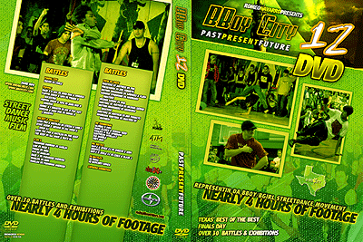 BBoy City 12 DVD's